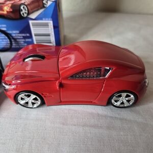 Mouse Red Sports Car Computer Mouse